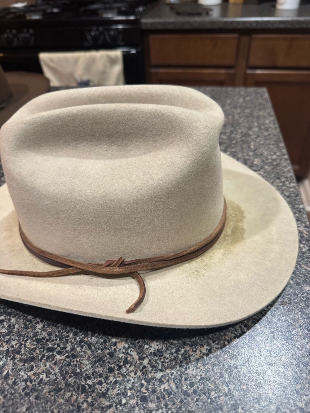 Lot of beat up cowboy hats Stetson Resistol Dynafelt - Picture 14 of 16